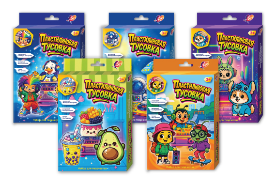 Новинка ЛУЧ. Пластилиновая мозаика