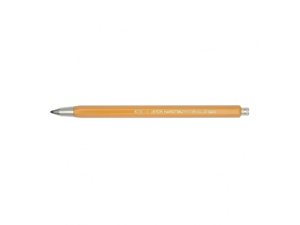 KOH-I-NOOR 5205 Цанговый карандаш с точилкой, металл/пластмасса L=120 мм,  D=2,5 мм