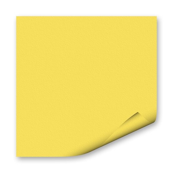 FOLIA Бумага цветная, 130 г/м2, A4, 20 л, желтый лимонный