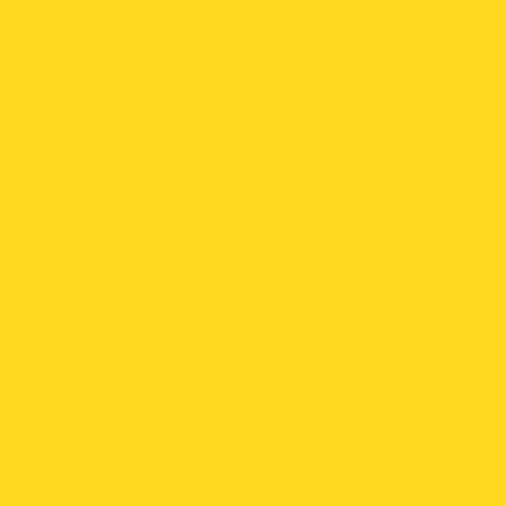 FOLIA Бумага цветная, 300 г/м2, A4, 10 л, желтый банановый